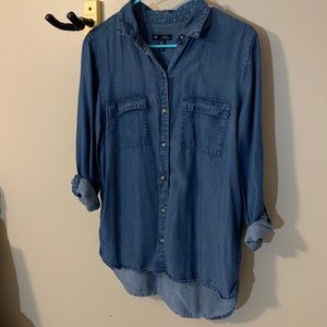 Jean Button Down Shirt